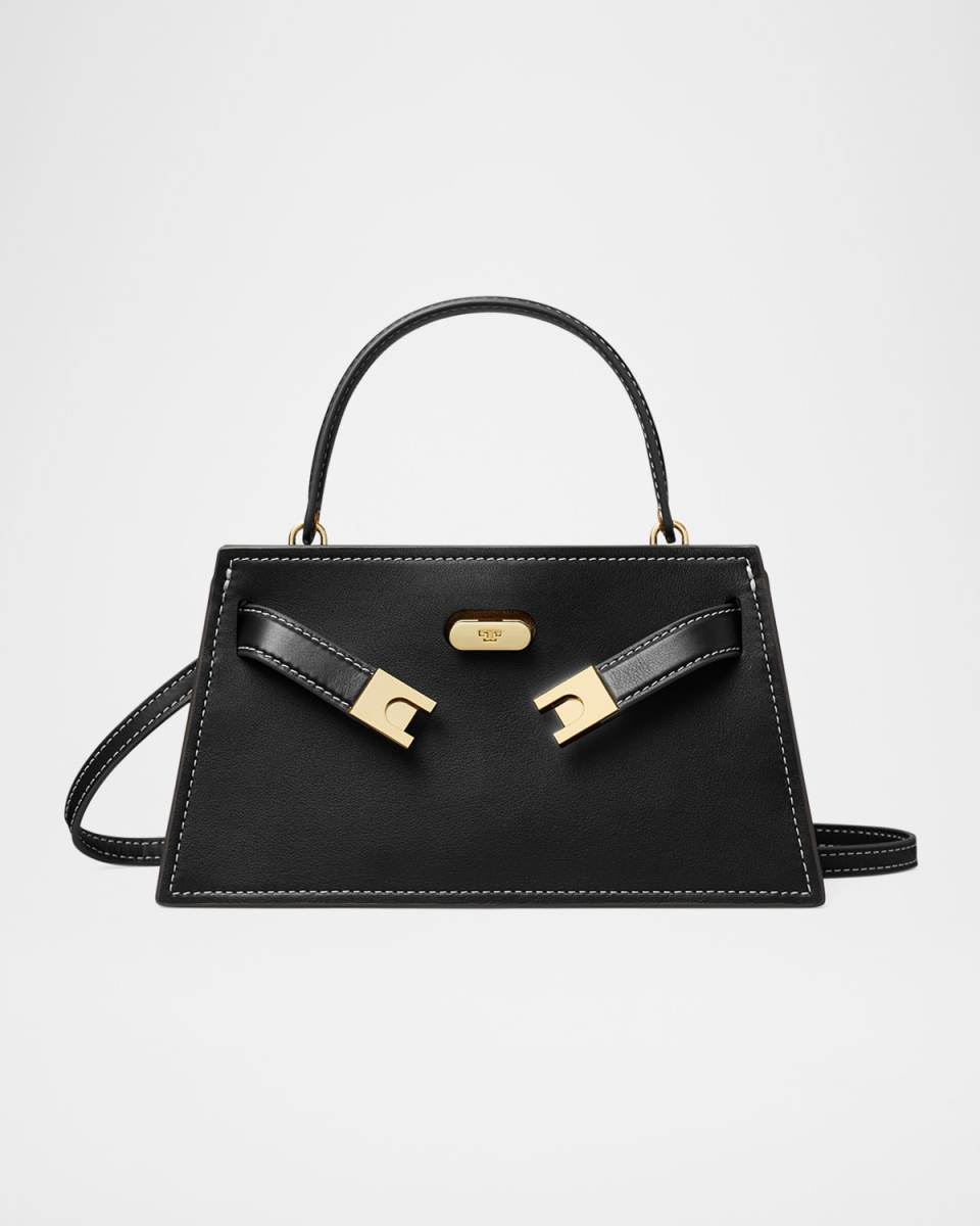 Lee Radziwill Petite Leather Top-Handle Bag
